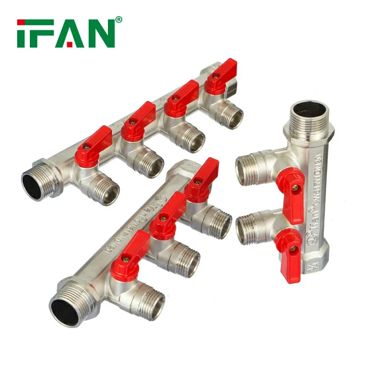 Латунний колектор для труб PEX